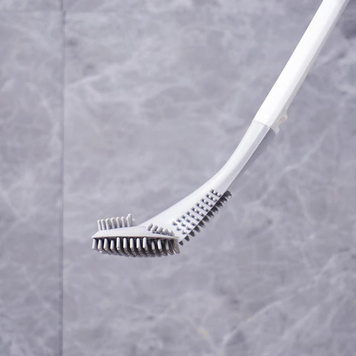 Hygienische Bürste mit Tropfschale und schneller Trocknung; perfekt für sauberes Badezimmerzubehör.