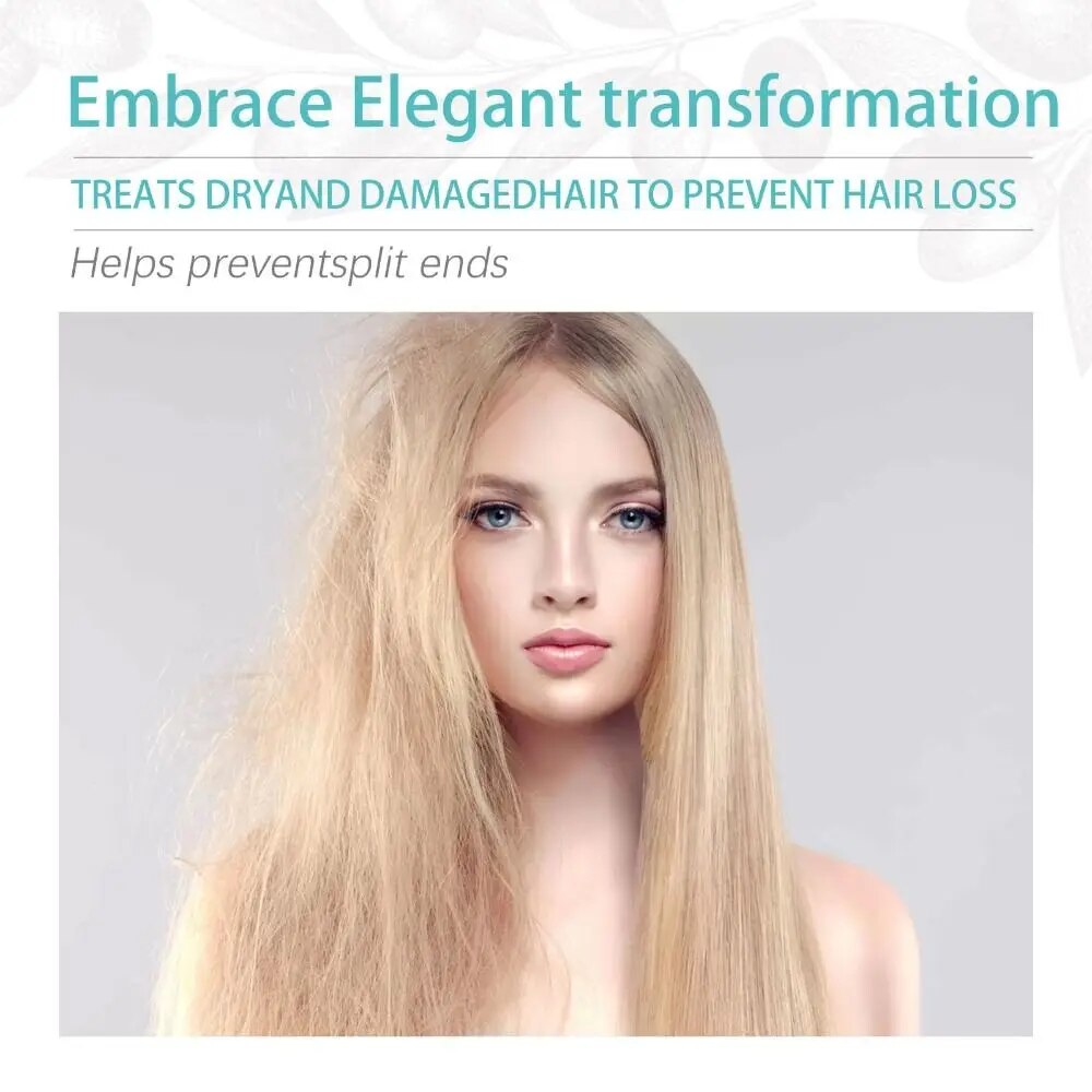 Anti-Frizz Haarkur für intensive Feuchtigkeit; macht geschädigtes Haar seidig, glänzend und leicht kämmbar.
