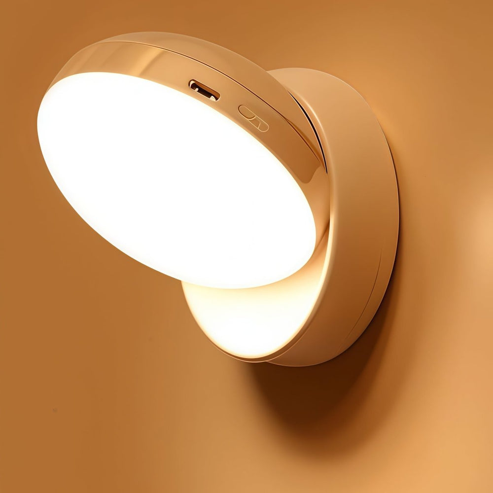 Moderne, intelligente LED Wandleuchte mit Bewegungssensor für Smart Home. Kabellos, energiesparend & einfache Montage.