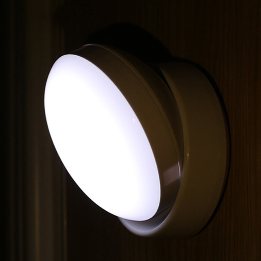 Smartes Schlafzimmerlicht: LED Wandleuchte mit Bewegungssensor, magnetisch, kabellos & bequeme Montage.