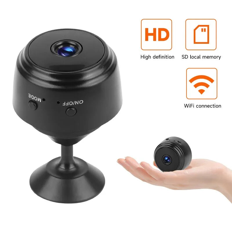 WLAN-Sicherheitskamera mit Bewegungsmelder, ideal für Heimüberwachung und Büroschutz. Smart IP-Kamera.