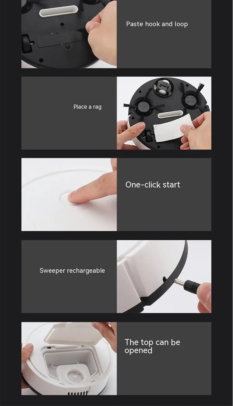 Der smarte Saugroboter reinigt selbstständig, ein praktisches Gadget für den Alltag im Haushalt.