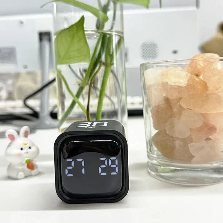Intelligenter Timer mit innovativer Gravity-Sensor-Funktion, vereinfacht Zeitmanagement für alle Aufgaben.