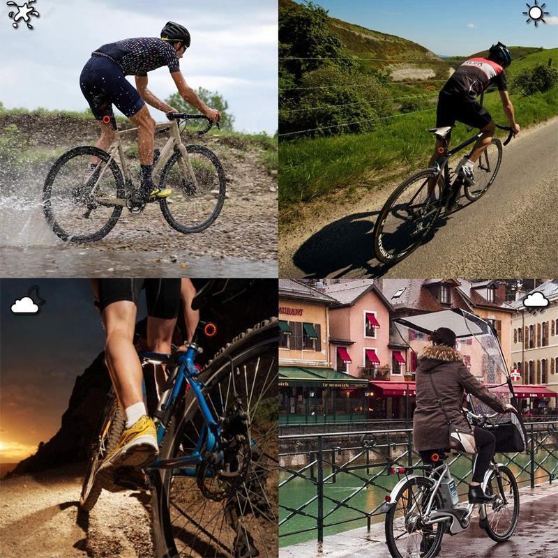 Einfache Montage des smarten Fahrrad Rücklichts mit Bremslichtfunktion am Fahrrad.