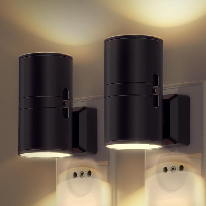 Intelligentes LED Nachtlicht mit Bewegungssensor, dimmbar, ideal für Flur und Schlafzimmer, energiesparende Beleuchtung.