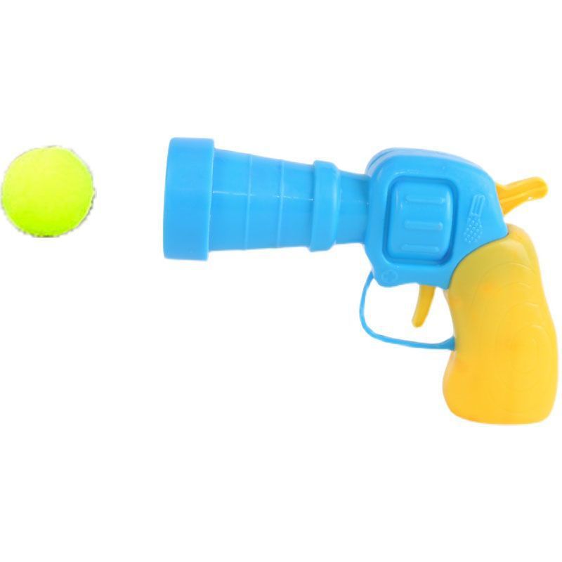 Interaktive Spielkanone als Katzenspielzeug aus Kunststoff für Jagdspiele, fördert die Aktivität der Katze.