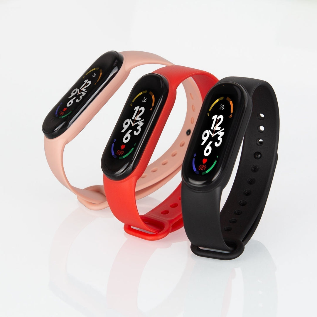 Interaktive Kinder Fitnessuhr mit GPS Tracker und Herzfrequenzmesser für aktive Kids in Blau.