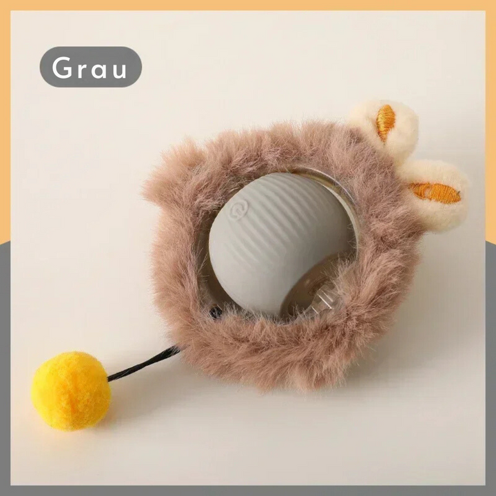 Weicher interaktiver Fellball, tolles Geschenk für Hunde. Hält Welpen & ausgewachsene Hunde beschäftigt.