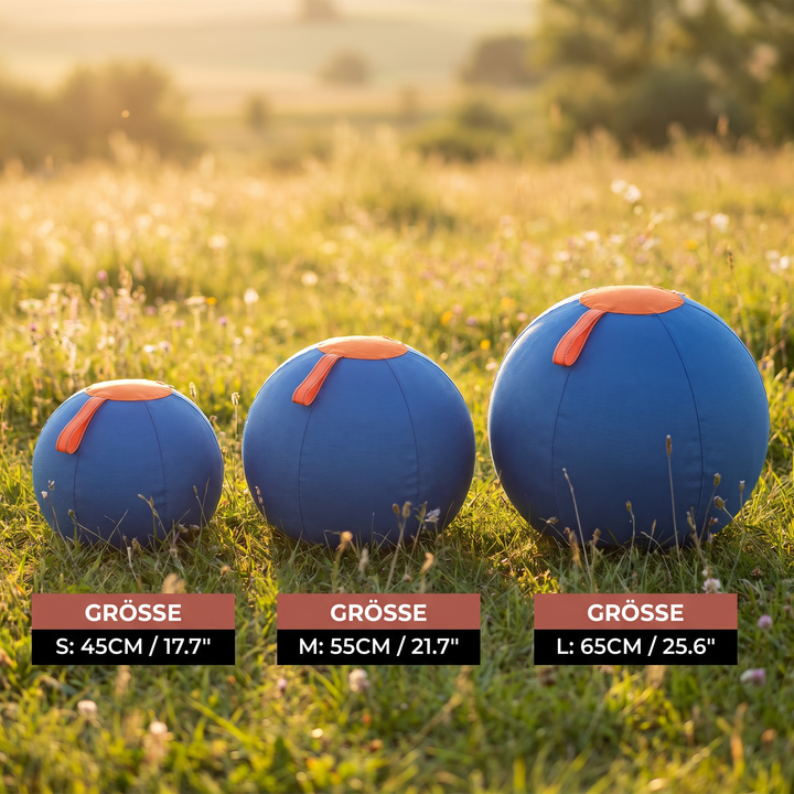 Hundespielzeug Hüteball: Robuster, umweltfreundlicher Ball für lange Spielstunden und Beschäftigung.