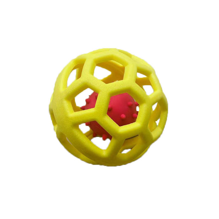Interaktiver Leckerli-Ball für Hunde: Reduziert Langeweile, stimuliert den Geist und unterstützt die Zahnpflege.