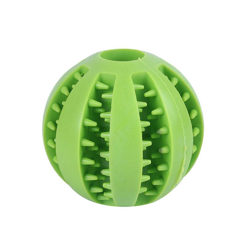 Hunde-Kauball mit speziellen Noppen zur intensiven Zahnreinigung & Zahnfleischmassage. Robustes Haustierspielzeug.