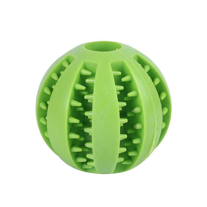 Hunde-Kauball mit speziellen Noppen zur intensiven Zahnreinigung & Zahnfleischmassage. Robustes Haustierspielzeug.