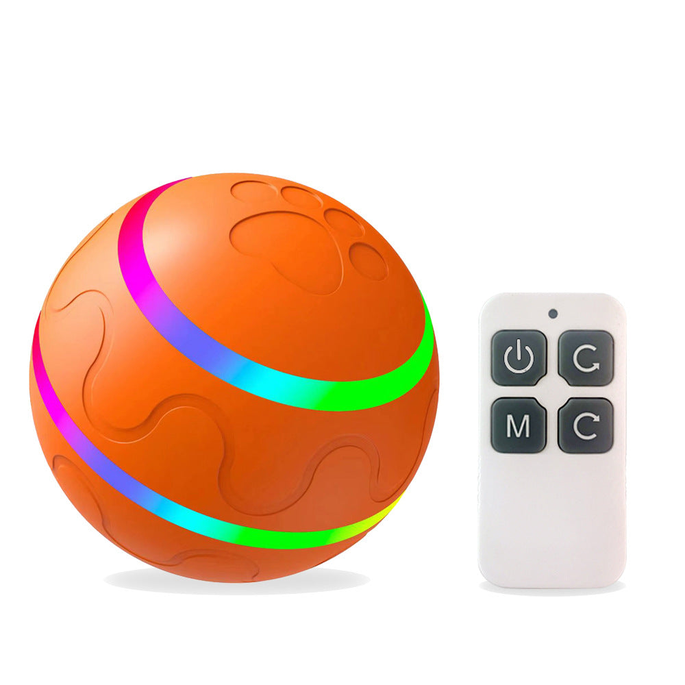 Robustes Haustierspielzeug: Interaktiver Rollball für Hunde und Katzen, das perfekte Bewegungsspielzeug zur Tierbeschäftigung.