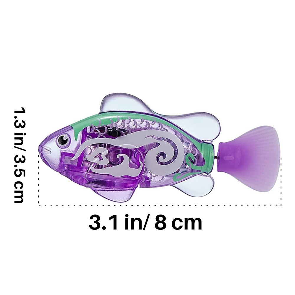 Lebendiges AquaPurr Fisch-Katzenspielzeug bringt Freude und aktive Spielzeit ins Zuhause.
