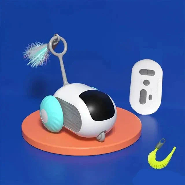 Innovatives, bewegliches Katzenspielzeug mit USB-Ladefunktion. Fördert Aktivität und Spieltrieb Ihrer Katze.