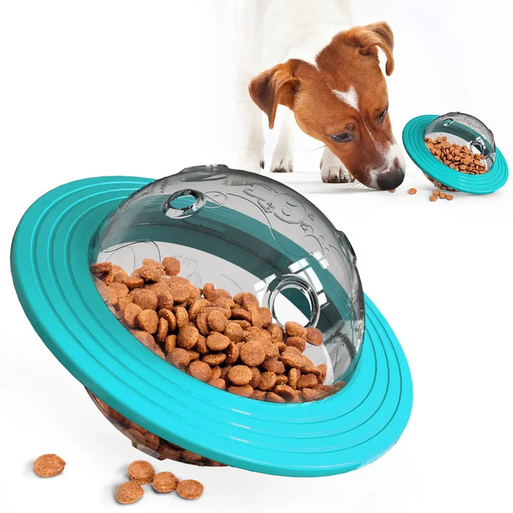 Interaktives Hundespielzeug mit Leckerli-Spender, ideal für geistige Beschäftigung & gegen Langeweile beim Hund.