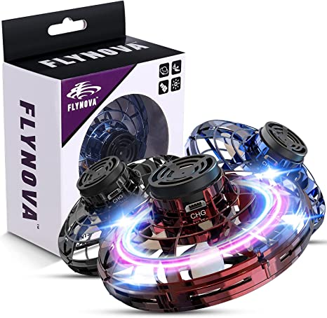 Robustes Infrarot-UFO Spielzeug, ideal für interaktiven Flugspaß mit Kindern drinnen und draußen, LED-beleuchtet.