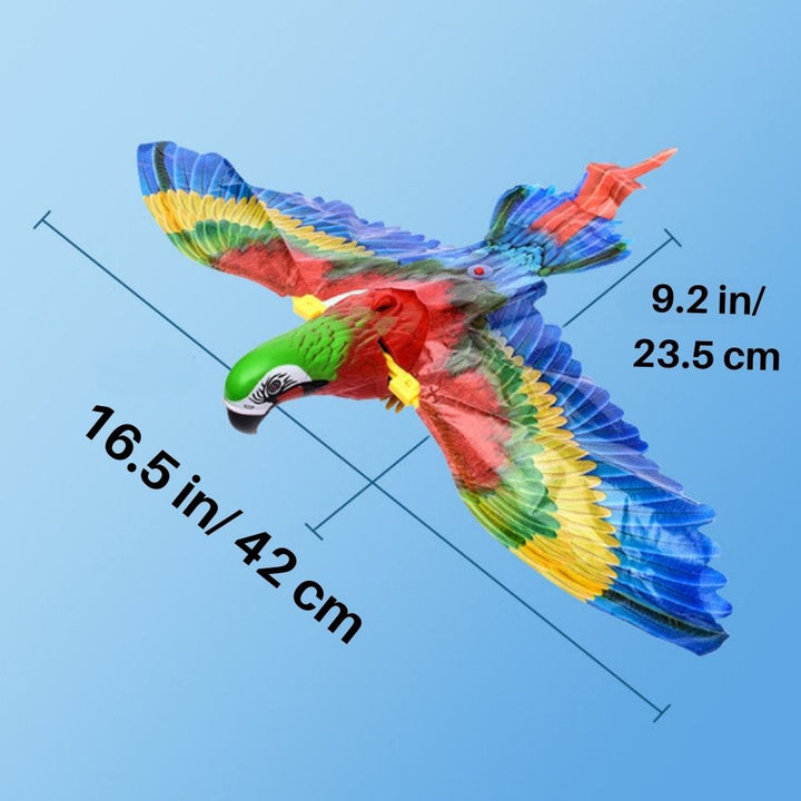Spielspaß garantiert: FeatherFlight™ interaktives Katzenspielzeug für puren Spielgenuss und Aktivität.