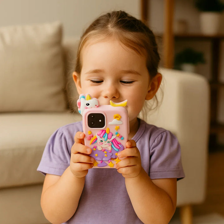 Interaktives Kinder Smartphone für Kleinkinder und Babys, fördert spielerisch die frühe Entwicklung.