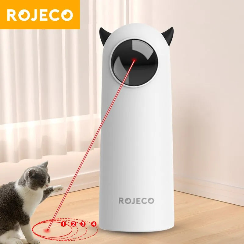 Interaktives Laser-Katzenspielzeug LaserPaw für stundenlangen Spielspaß & Bewegung Ihrer Katze.