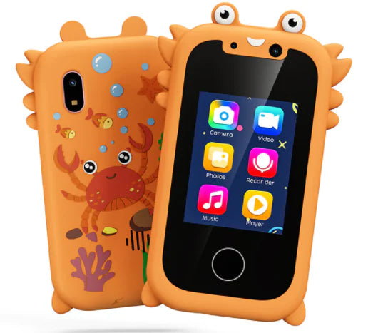Süßes Einhorn-Lerngerät für Kinder mit Touchscreen, fördert Kreativität und interaktiven Spielspaß.