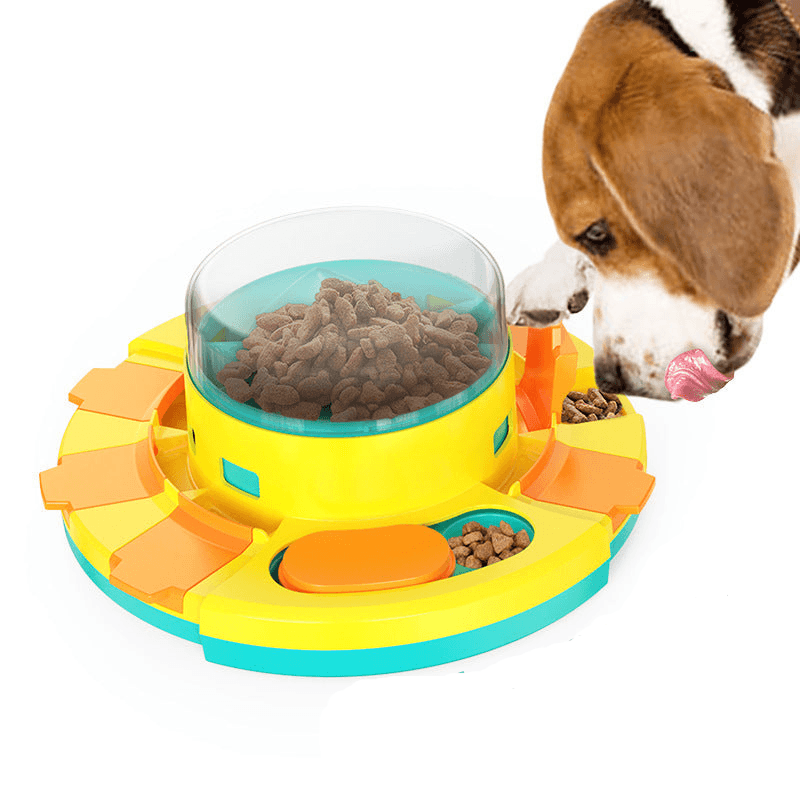 PlayFeed Fütterungsspielzeug für Hunde. Interaktiver Futterspender zur Förderung der Intelligenz & langsamen Fressens.