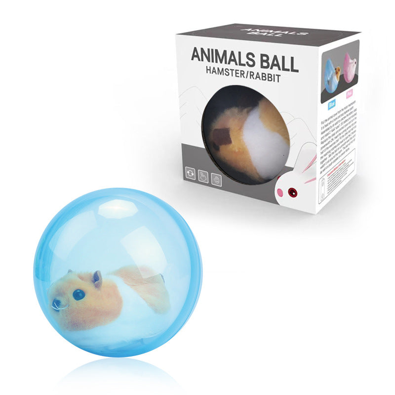 Perfektes Geschenk für Katzen: Interaktives, rollendes Hamster-Spielzeug für endlosen Spielspaß und Aktivität.