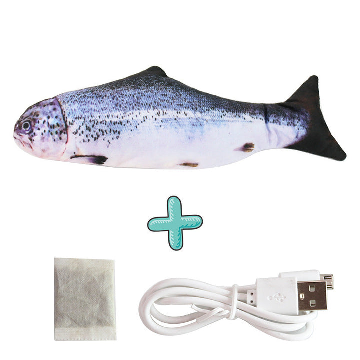 Zappelfisch Hundespielzeug, interaktiv & wiederaufladbar. Perfektes Bewegungsspielzeug für alle Hunde.