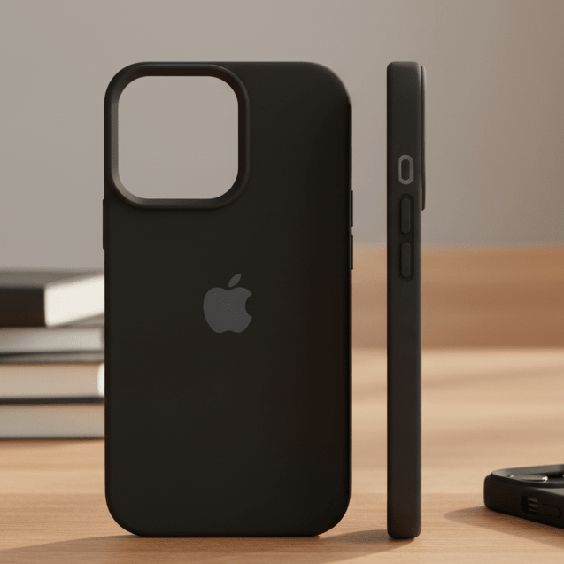 iPhone MagSafe Silikonhülle: Weicher Schutz & elegantes Design für optimalen Halt und kabelloses Laden.