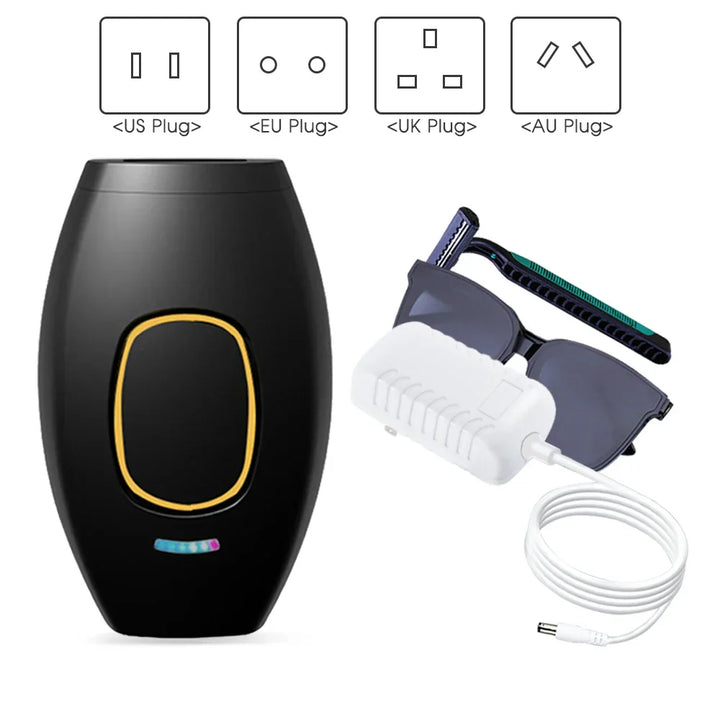 IPL Laser Epilierer für schmerzfreie, dauerhafte Haarentfernung. Ideal für Frauen, auch für empfindliche Zonen.