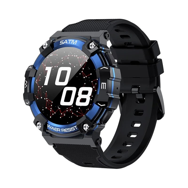 IronForce Pro Smartwatch mit Da Fit App: Benachrichtigungen, Anrufe & Gesundheitsdaten synchronisieren.