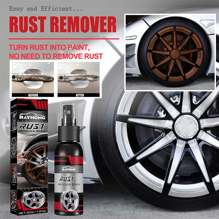 IronShield Rostentferner Spray entfernt Rost von Metall; schnelle Wirkung für Autopflege & Werkzeugpflege.