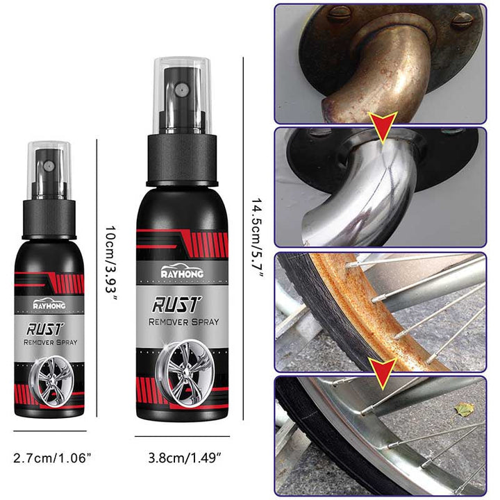 Hand hält IronShield Rostentferner Spray; bereit für Metallpflege, Rostschutz & Korrosionsschutz.