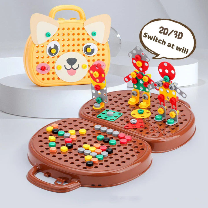 Junior Bohr-Meister-Set: Perfektes Geschenk für Kinder, die gerne bauen, basteln & lernen.