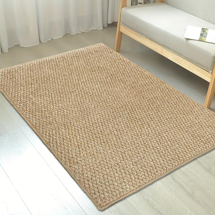 Robuste Jute-Optik Läufer Fußmatte, schmutzabweisend & waschbar, ideal für den Eingang.