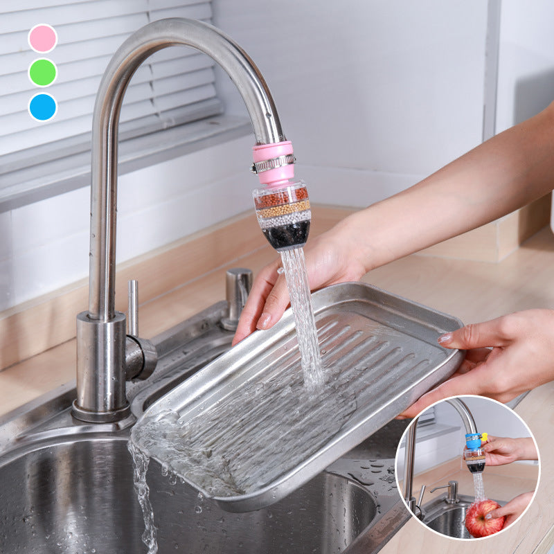 Robuster Küchenfilter für den Wasserhahn; sorgt für hygienisches Trinkwasser im Alltag.