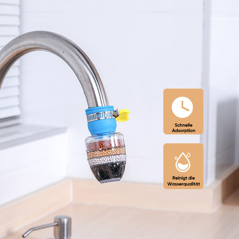 Smartes Filtersystem für den Wasserhahn; für reines Wasser & eine gesündere Küche.