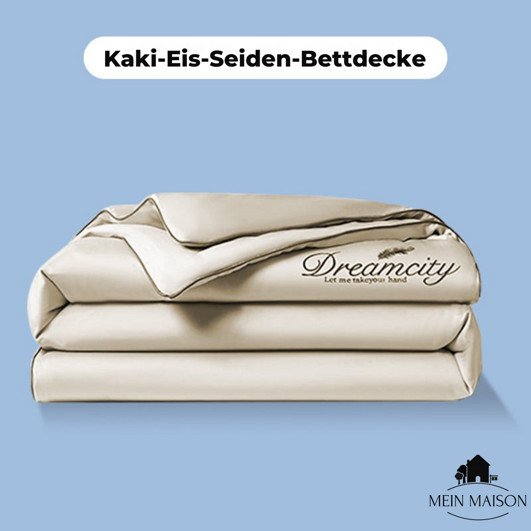 Eisenseide Sommerdecke: Perfekte Bettwäsche für kühle, angenehme Nächte.
