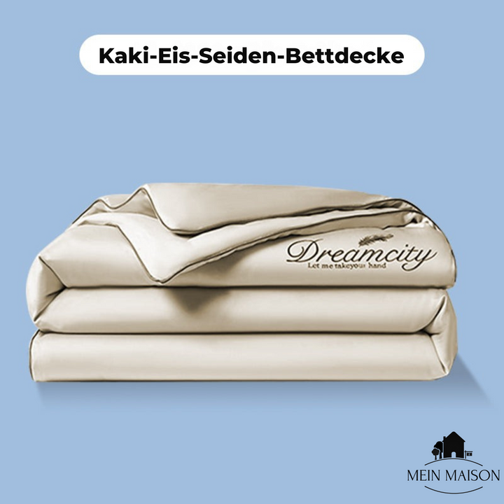 Eisenseide Sommerdecke: Perfekte Bettwäsche für kühle, angenehme Nächte.