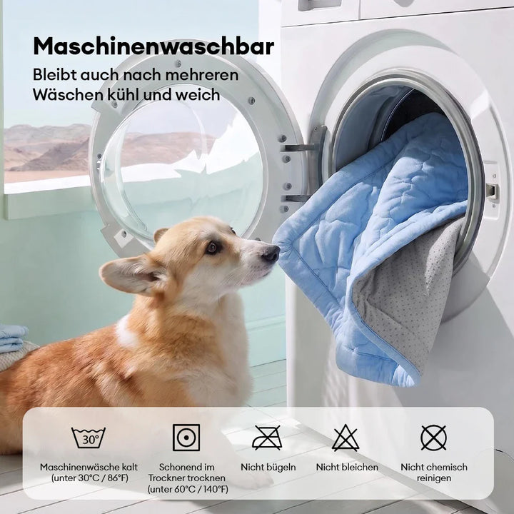 Robuster, tierfreundlicher Sofabezug für den Haushalt. Kühlend, rutschfest, schützt Polster im Sommer.