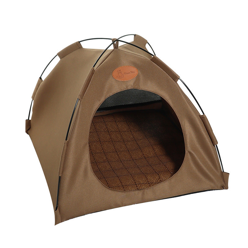 Komfortables Katzenzelt, ein kühles Katzenhaus und gemütliche Katzenliege für den täglichen Katzenbedarf.