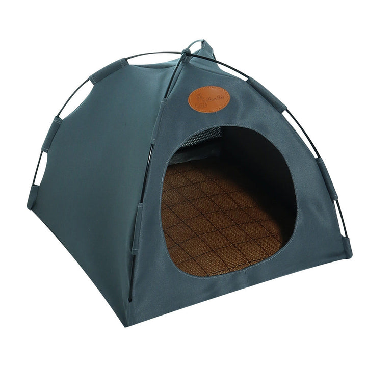 Stabiles Katzenzelt als kühle Katzenliege und gemütlicher Ruheplatz. Ideal für den Katzenbedarf.