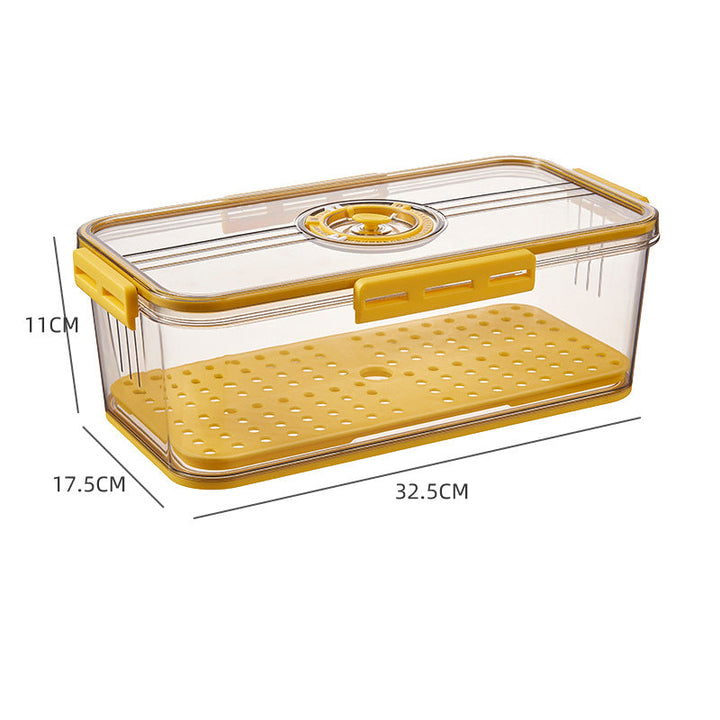 Kühlschrank-Organizer-Set für optimale Lebensmittelaufbewahrung & mehr Ordnung in der Küche.