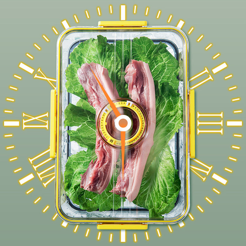 Vielseitige Aufbewahrungsboxen für den Kühlschrank, ideal für Fleisch, Käse & Reste.