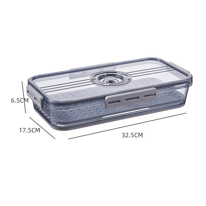 Kühlschrank-Organizer-Set: Frischhalteboxen für Gemüse, Obst & Eier, stapelbar.