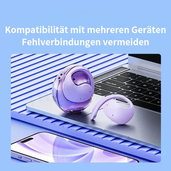 Kabellose Kopfhörer mit Touch Control, Noise Cancelling für ungestörten HiFi-Sound beim Gaming & Sport.