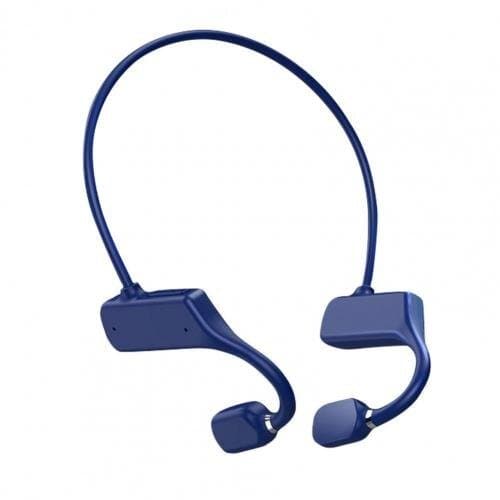 Kabellose Knochenschall-Kopfhörer für offenes Hören, ideal für Sicherheit beim Sport, mit Bluetooth und Akkulaufzeit.