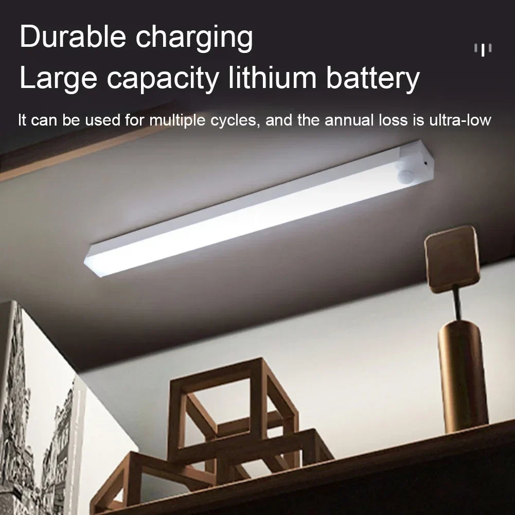 Drahtlose LED Bewegungssensor Lampe, batteriebetrieben, perfekt für Küche, Treppe, Flurbeleuchtung.