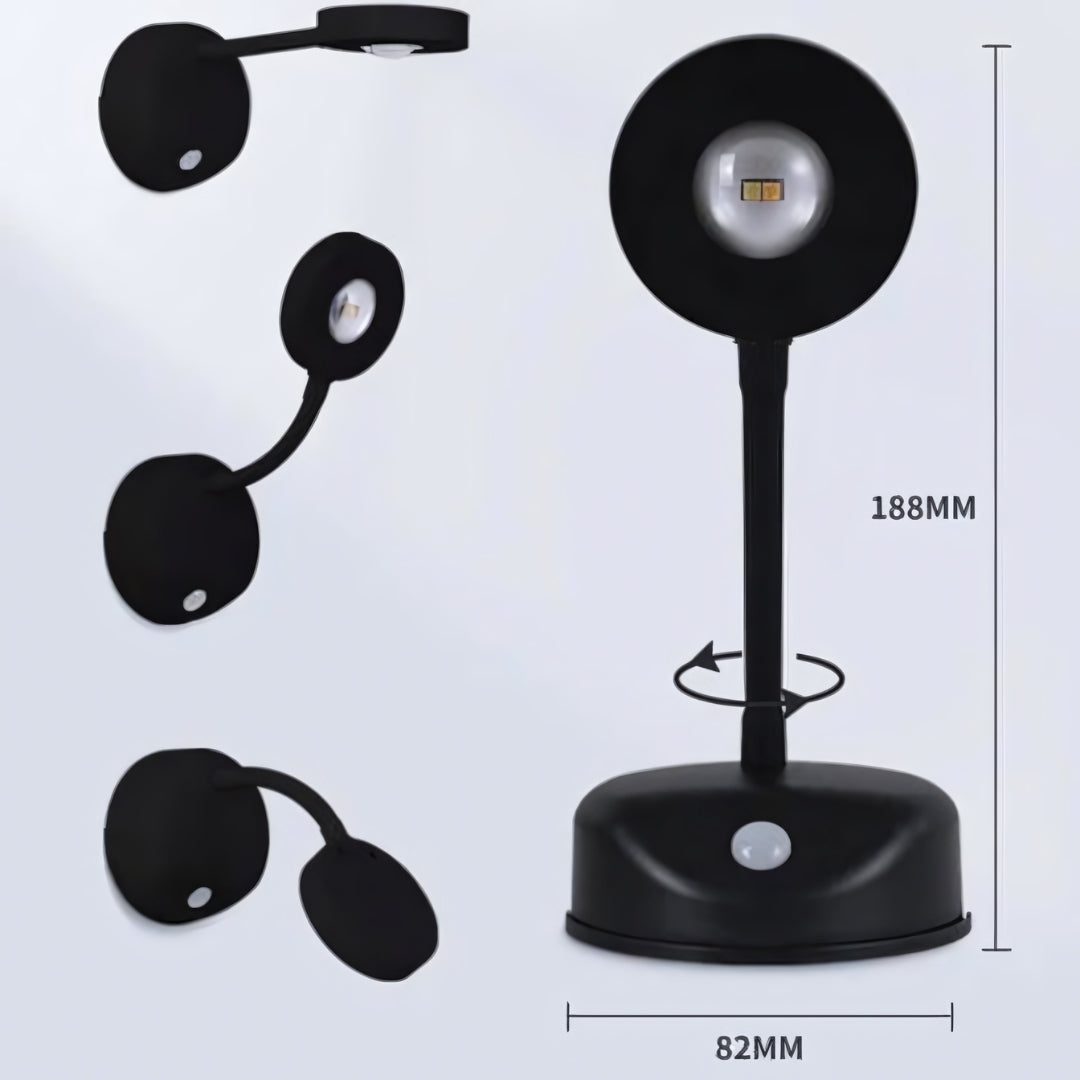 Vielseitige LED-Spotleuchte, kabellos & dimmbar, mit Bewegungssensor. Smartes Licht für ein gemütliches Zuhause.