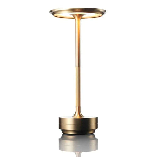 Smartes Design: Kabellose LED-Tischlampe mit dimmbarer Funktion. Moderne Beleuchtung für Zuhause & Büro.